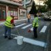 Διαγραμμίσεις οδών από τον Δήμο Μετεώρων στην Καλαμπάκα