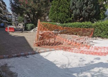 Βελτιώσεις σε πεζοδρόμους των Τρικάλων από τον Δ. Τρικκαίων
