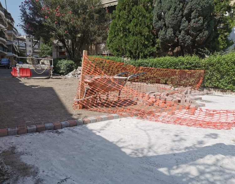 Βελτιώσεις σε πεζοδρόμους των Τρικάλων από τον Δ. Τρικκαίων