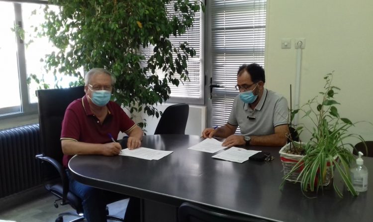 ‘Eργο αποχέτευσης στο τέρμα οδού Μετεώρων