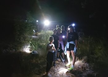 Νυχτερινή Ανάβαση στον Αη Λιά