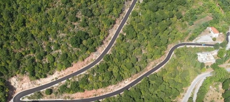 Ολοκληρώθηκαν εργασίες βελτίωσης του δρόμου προς την Ιερά Μονή Μεγαλομάρτυρος Αγίου Προκοπίου Πύλης
