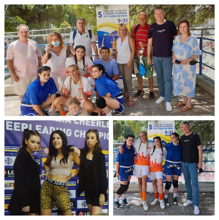 Πρωταθλητές Ελλάδας στο cheerleading οι Τρικαλινοί αθλητές των Εύαθλων