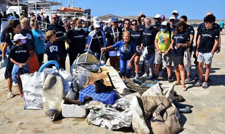 All For Blue: Έχει αφαιρέσει 300 τόνους απορριμμάτων από τις ελληνικές θάλασσες
