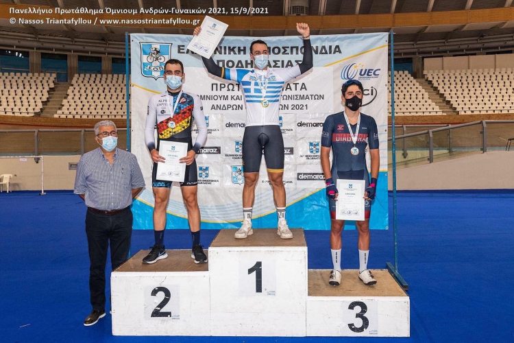 Ο Τρικαλινός Σούλιος Ζήσης Πρωταθλητής Ελλάδος για το 2021 στο Πανελλήνιο Πρωτάθλημα Ποδηλασία Πίστας