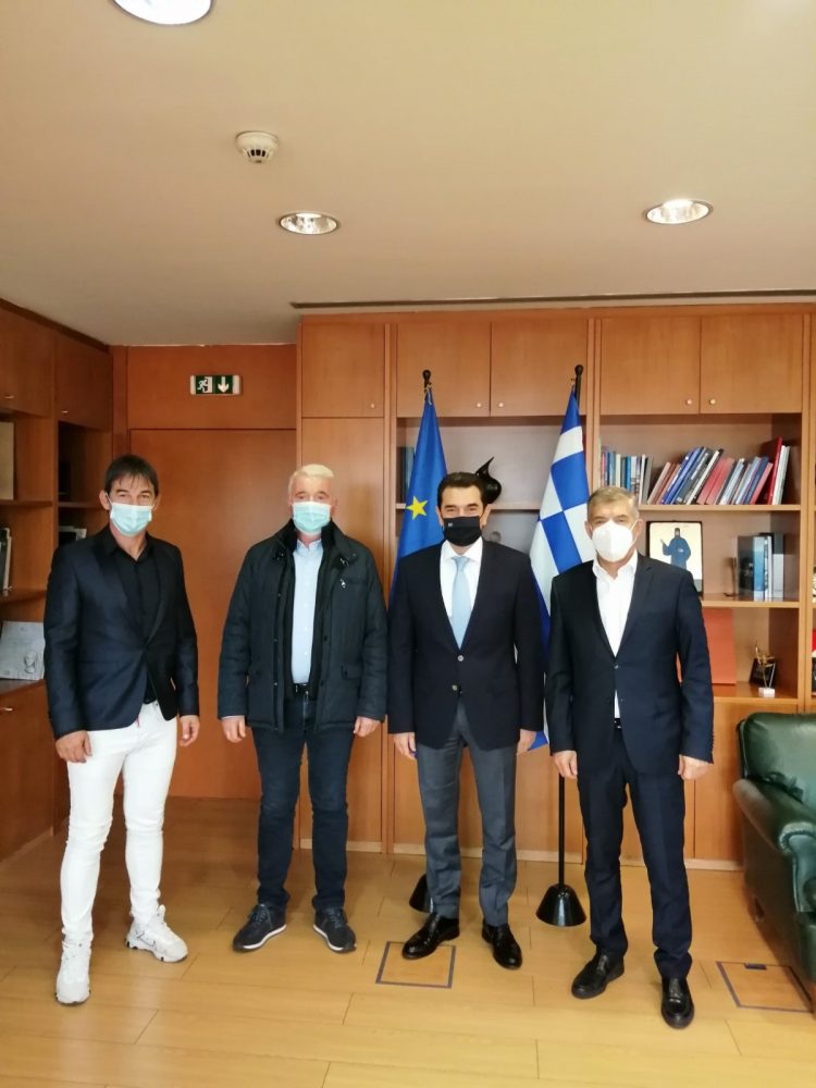 Συναντήσεις του Δημάρχου Μετεώρων σε Υπουργείο Περιβάλλοντος και Εσωτερικών