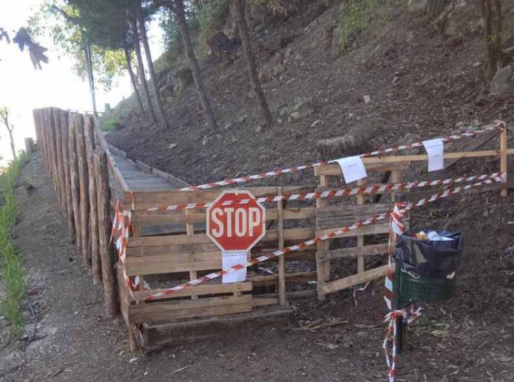 Κλειστός λόγω έργων ο περιπατητικός διάδρομος του Φρουρίου