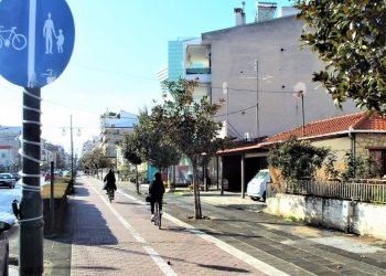 Επεκτείνεται ο ποδηλατόδρομος της οδού Κονδύλη από τον Δ. Τρικκαίων