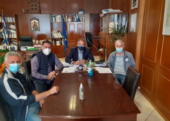 Στον Αντιπεριφερειάρχη Τρικάλων Χρήστο Μιχαλάκη η Διοίκηση κι ο προπονητής του ΑΟ Δήμητρας Απόλλων