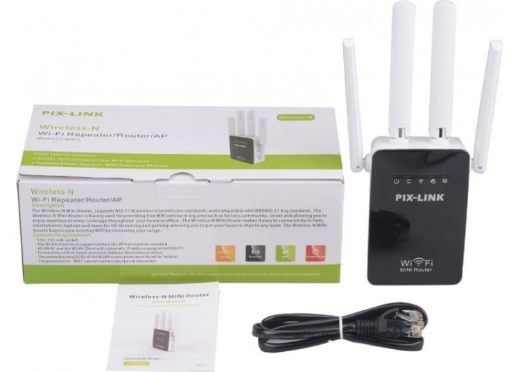 PIX-LINK WI-FI REPEATER/ROUTER/AP LV-WR09-ΤΙΜΗ €23,90 !!!!