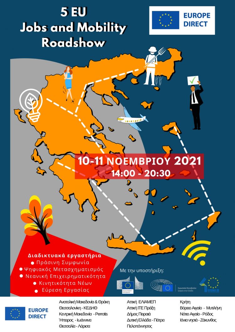 5ο EU JOBS AND MOBILITY ROADSHOW 2021