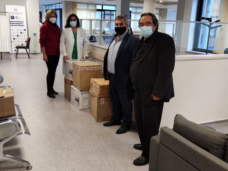 Παράδοση δωρεάς υλικών και εξοπλισμού στο Κέντρο Υγείας Πύλης