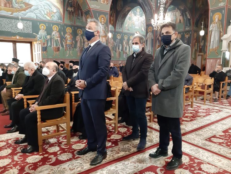 Στο ετήσιο μνημόσυνο του μακαριστού Μητροπολίτου κυρού Αλεξίου ο Χρήστος Μιχαλάκης