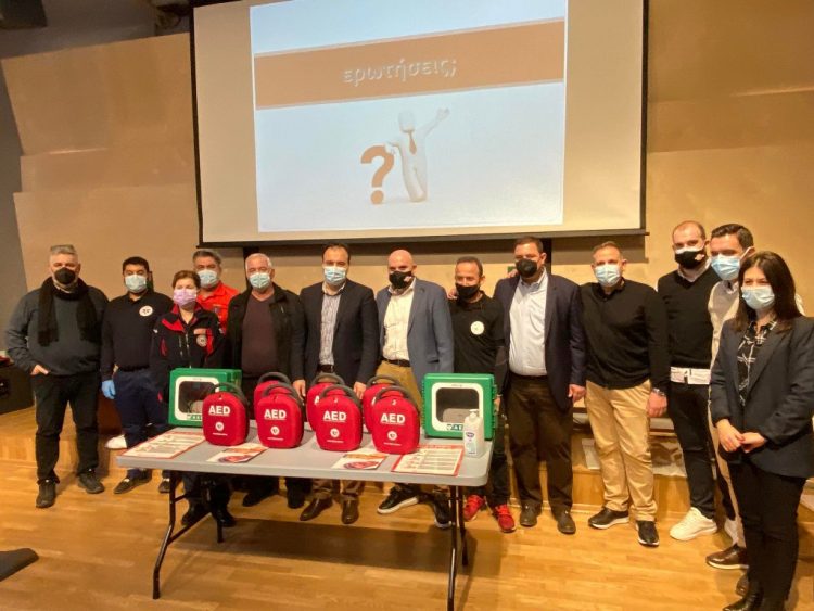 Δωρεά ζωής από τη «Βιολάντα» στον Δήμο Τρικκαίων: 7 νέοι απινιδωτές