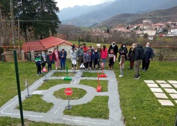 Μίνι πάρκο κυκλοφοριακής αγωγής στο Νηπιαγωγείο Προδρόμου