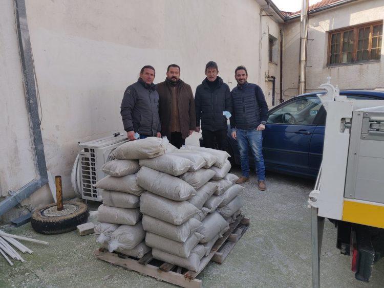 Προμήθεια αλατιού από τον Δήμο Μετεώρων