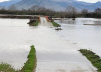 Γιαλός ο κάμπος της Φαρκαδόνας από την υπερχείλιση του Πηνειού