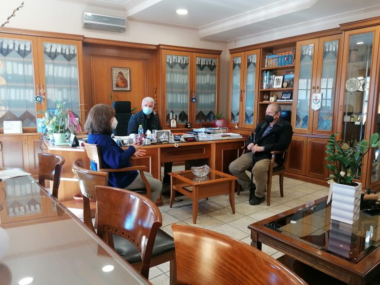 Στον Δήμαρχο Μετεώρων μέλη του ΔΣ αδελφοποιημένων πόλεων