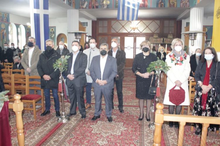 Στην Θεία λειτουργία της Πρωτοχρονιάς ο Δήμαρχος Πύλης