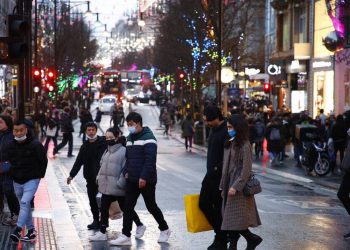 Η Oxford Street του Λονδίνου ο πιο δημοφιλής εμπορικός δρόμος στην Ευρώπη