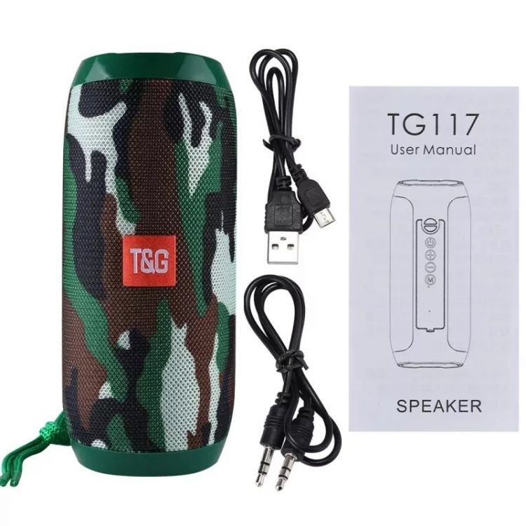 Φορητό Ασύρματο Ηχείο Bluetooth T&G TG-117-ΤΙΜΗ 16,90 !!!!