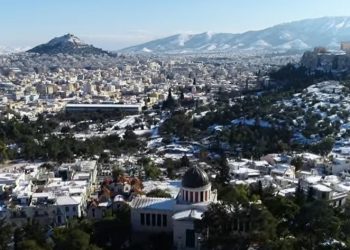 ΕΛΠΙΣ | Η παγωμένη Αθήνα 3 μέρες μετά … (video)