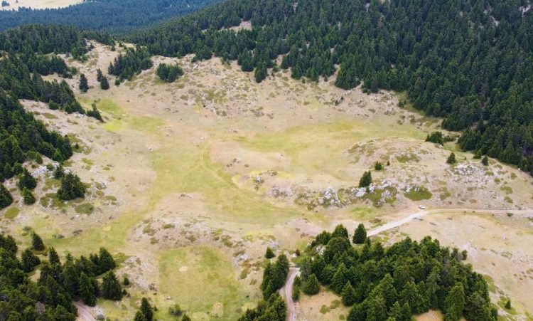 Το ψυχρότερο σημείο της Ελλάδας με τις πολικές θερμοκρασίες (video)