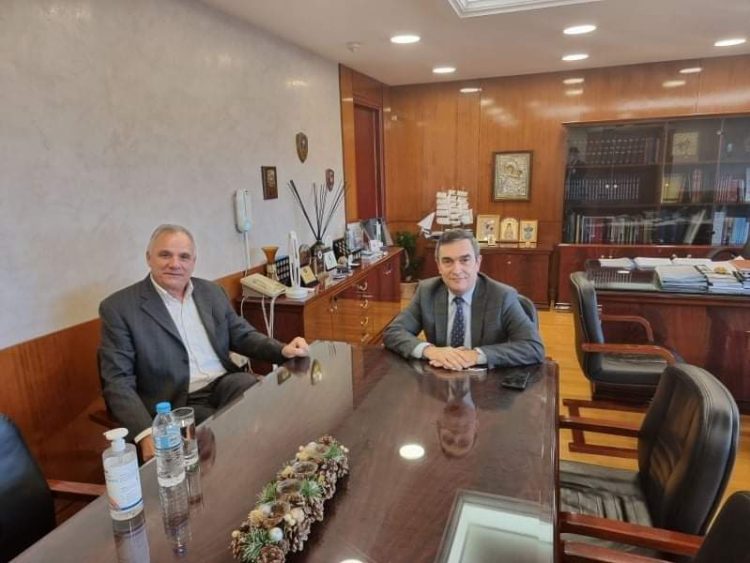 Στο γραφείο του Υφ. προστασίας του πολίτη ο Βλαχογιάννης