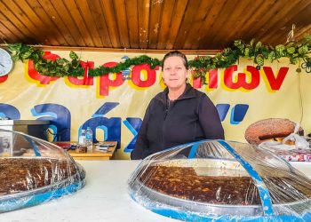 H Τρικαλινή Mαρία της ξακουστής “Βλάχας” στην Αγία Αικατερίνη και το δρομολόγιο των… 25 ετών! (φωτό & βίντεο)