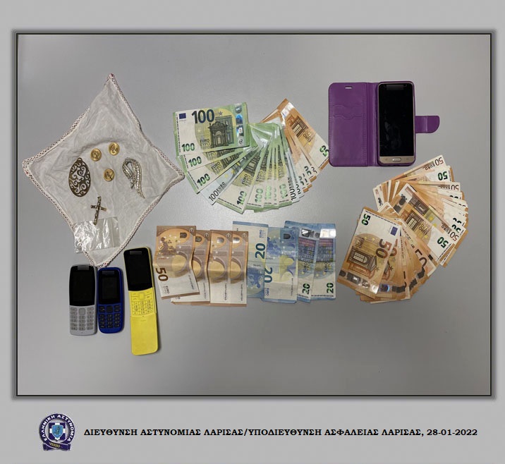 Συνελήφθη για απάτη και απόπειρα απάτης σε βάρος γυναικών στη Λάρισα