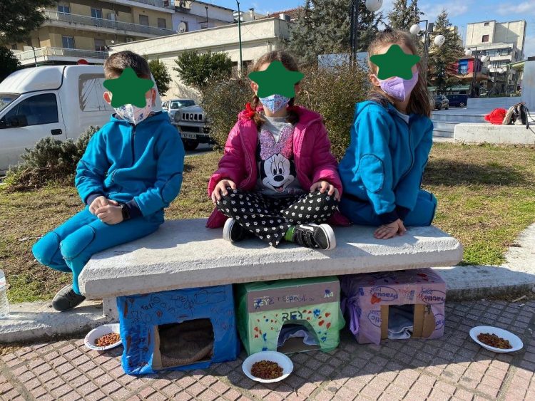 Παιδικό άγγιγμα φιλοζωίας στα Τρίκαλα