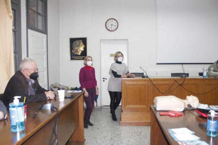 Εκπαιδευτικό σεμινάριο πρώτων βοηθειών στο Δημαρχείο Πύλης