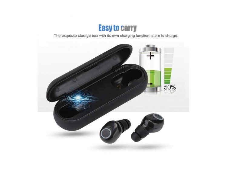 Ασύρματα Ακουστικά TWS Q10 HiFi Bluetooth Headset (Μαύρο)-ΤΙΜΗ e-shop 15,90€ ..!!!