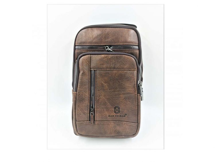 Ανδρικό Τσαντάκι Χιαστί BagtoBag MD-5001 (Καφέ) 29cm X 18c-ΤΙΜΗ e-shop 19,90€ ..!!