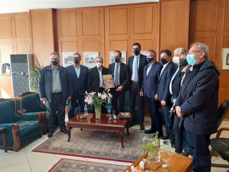 Σε θερμό κλίμα και με διευρυμένη ατζέντα η συνάντηση Χρ. Μιχαλάκη – Π. Μαρινάκη