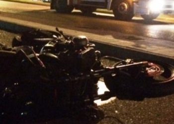 Σοβαρό τροχαίο στην οδό Καλαμπάκας με τραυματία οδηγό μηχανής