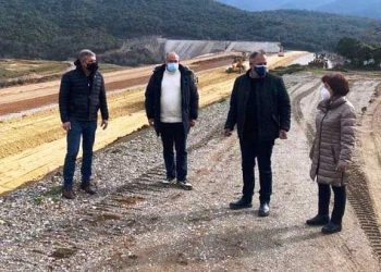 Στο  φράγμα του Ληθαίου ο Περιφερειάρχης Θεσσαλίας