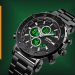 Skmei 1636 Dual Time, Αδιάβροχο (Μαύρο και Μπρονζέ)-SUPER ΤΙΜΗ 24,90 ..!!!
