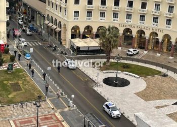 Φάρσα το τηλεφώνημα για βόμβα στο κέντρο της Θεσσαλονίκης