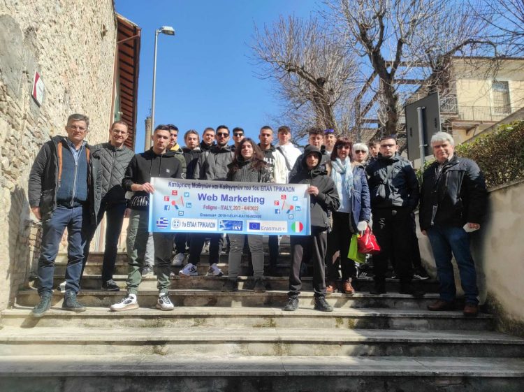 Το 1ο ΕΠΑΛ Τρικάλων στο Φολίνιο της Ιταλίας