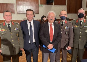 Εκπρόσωπος της ΝΔ ο Θανάσης Λιούτας στην εκδήλωση της Ένωσης Αποστράτων Αξιωματικών