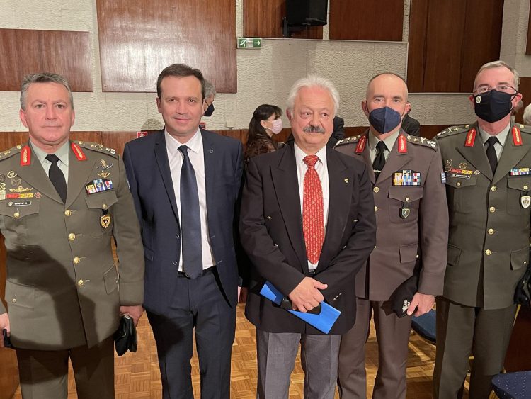 Εκπρόσωπος της ΝΔ ο Θανάσης Λιούτας στην εκδήλωση της Ένωσης Αποστράτων Αξιωματικών