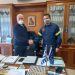 Συνάντηση του Δημάρχου Δήμου Μετεώρων με τον νέο Διοικητή της Π.Υ. Καλαμπάκας
