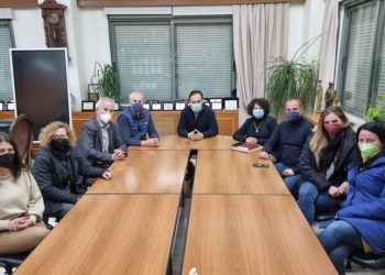 Ευχαριστίες στον Δ. Τρικκαίων και συντονισμός για την επέκταση του 5ου Δημ. Σχολείου Τρικάλων