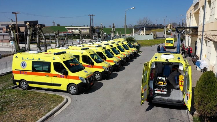 10 νέα πλήρως εξοπλισμένα ασθενοφόρα παρέδωσε στο ΕΚΑΒ η Περιφέρεια Θεσσαλίας με χρηματοδότηση από το ΕΣΠΑ Θεσσαλίας 2014 -2020