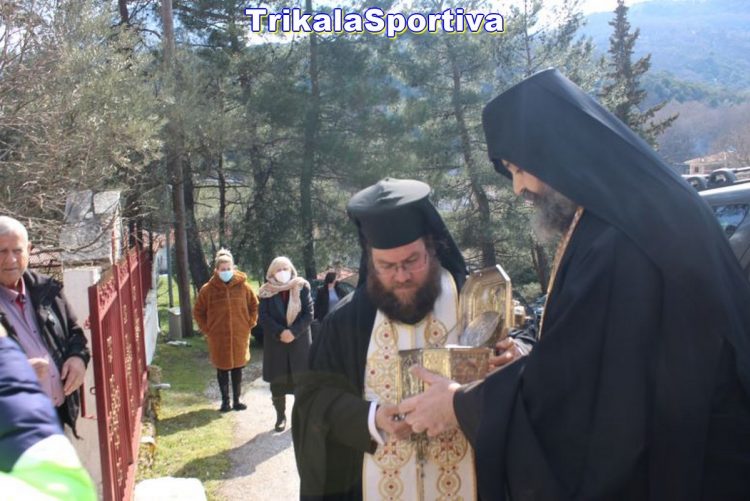 Η υποδοχή της  Τίμιας Κάρας του Αγίου Βησσαρίωνος στην κοινότητα Αγίου Βησσαρίωνος