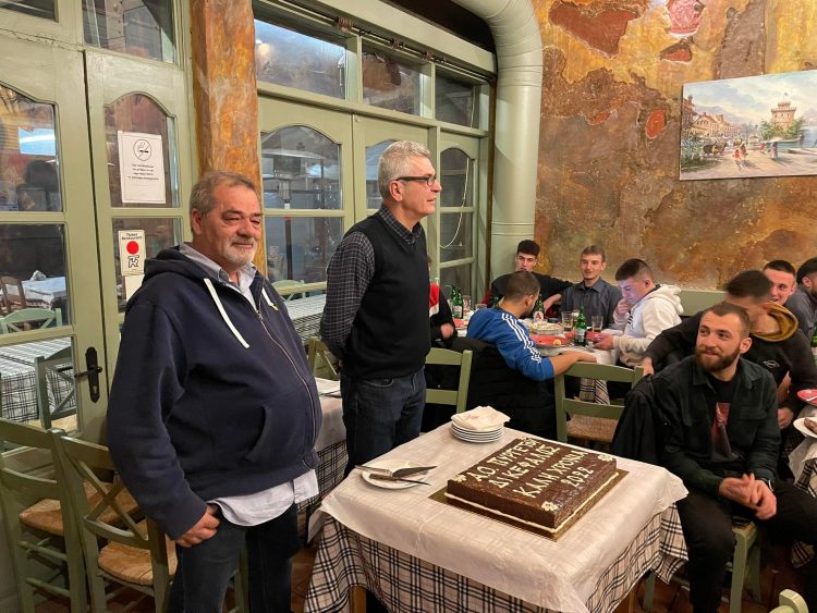 Στα Μεζεδοκαμώματα έκοψε την πίτα της η ομαδα του Πυργετού