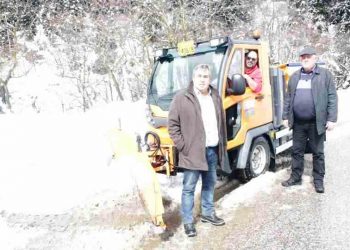 Ο Δήμαρχος Πύλης περιόδευσε ανήμερα της Αποκριάς στον ορεινό όγκο