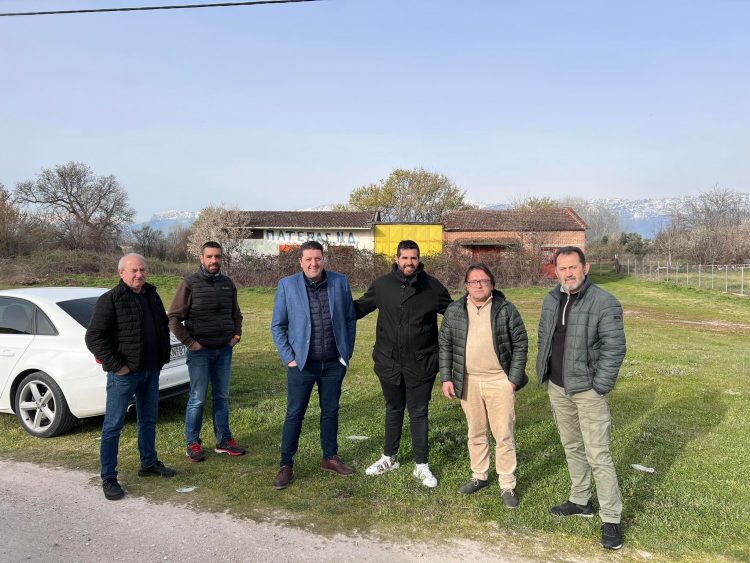 Άρχισαν οι εργασίες ανάπλασης στην είσοδο του οικισμού της Σωτήρας Τρικάλων