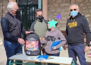 Από το Χάρκοβο στο Δημοτικό Σχολείο Βαλτινού-Θερμή υποδοχή για τον μικρό Δημήτρη